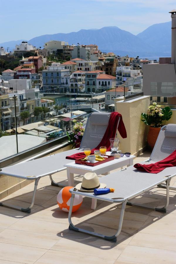 Luxury Lake View Center House Agios Nikolaos  Luaran gambar