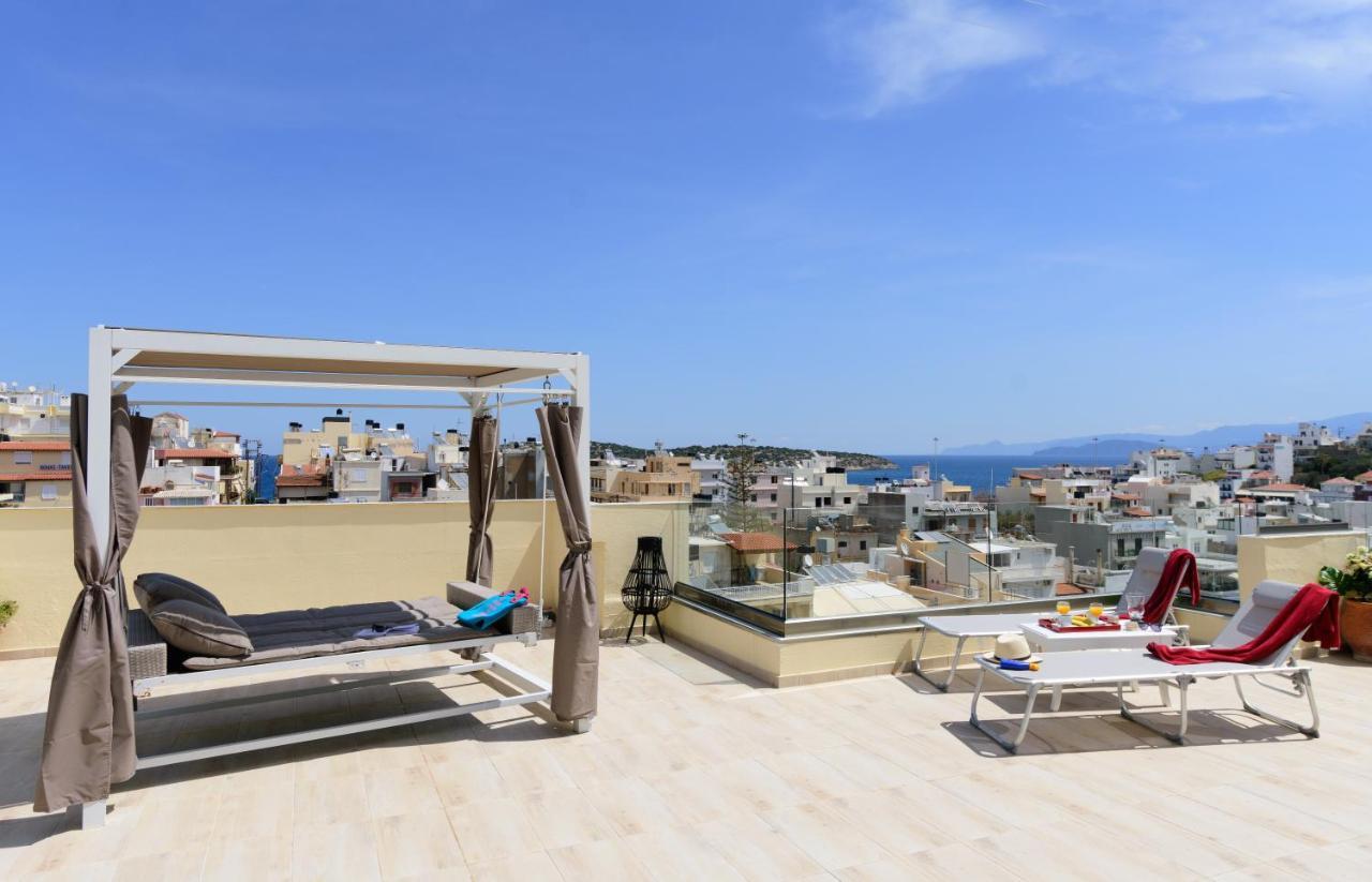 Luxury Lake View Center House Agios Nikolaos  Luaran gambar